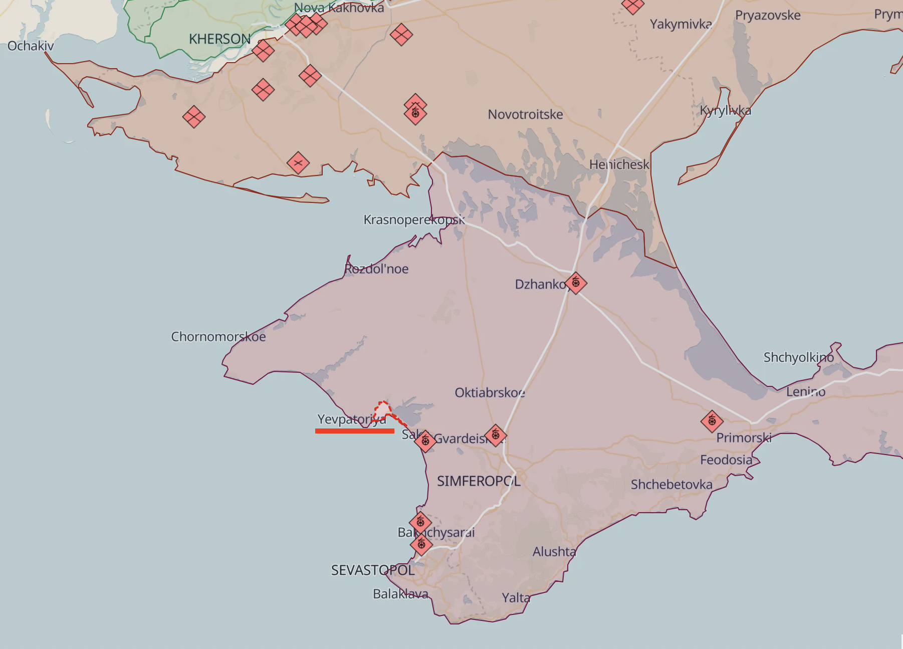 Ukraine destroys Russian air defense systems worth $1.2 bln in Yevpatoria with Neptunes